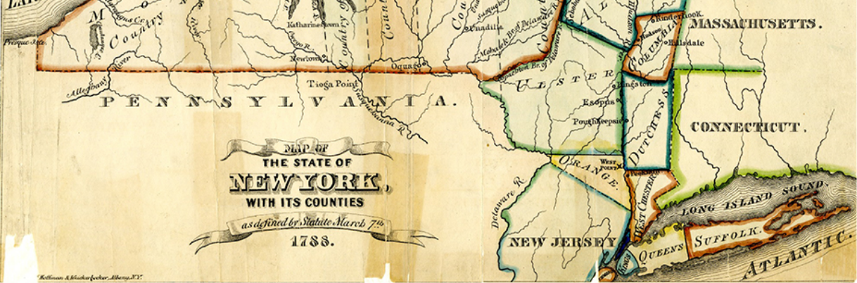 map of state of ny