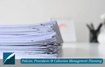 A stack of documents on a desk